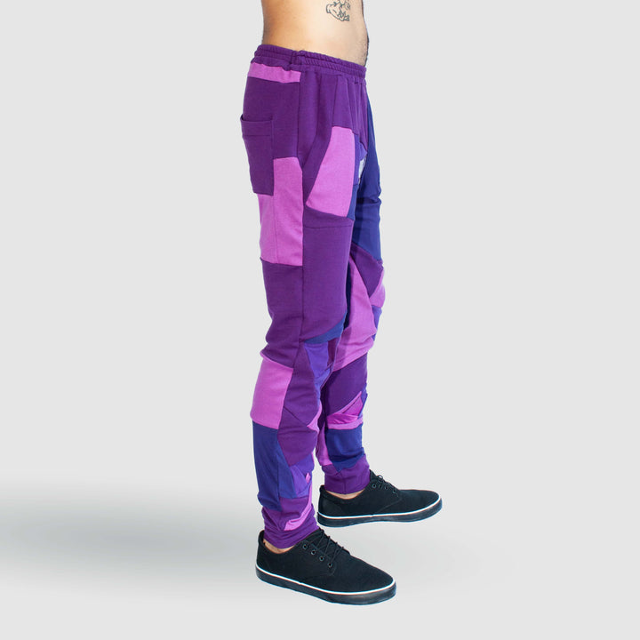 purple 'all-over reroll' jogger