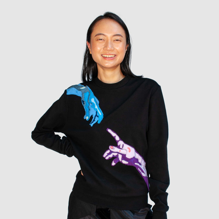 'creation' crewneck sweatshirt