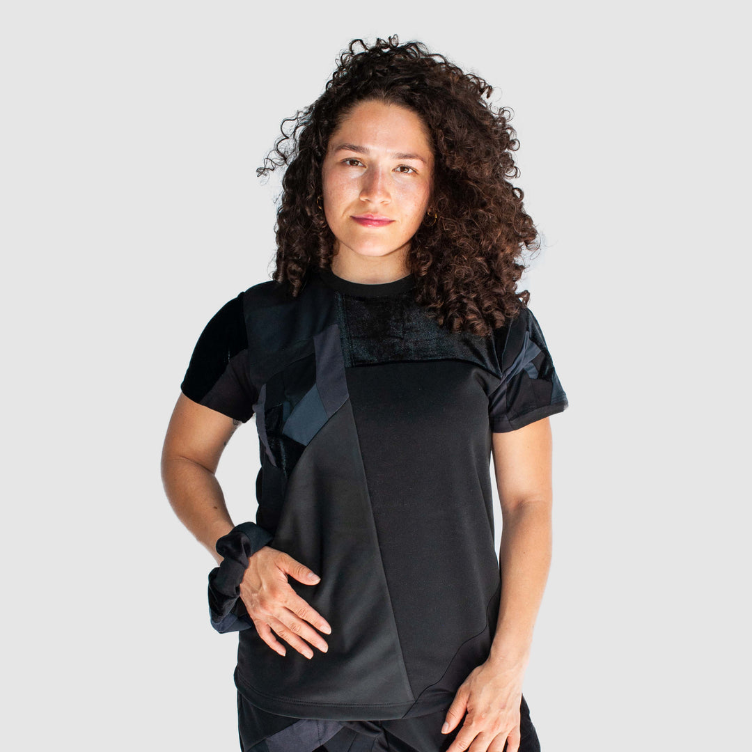 black 'all-over reroll' MEGA bundle (sweatshirt + jogger + shorts + tee shirt)