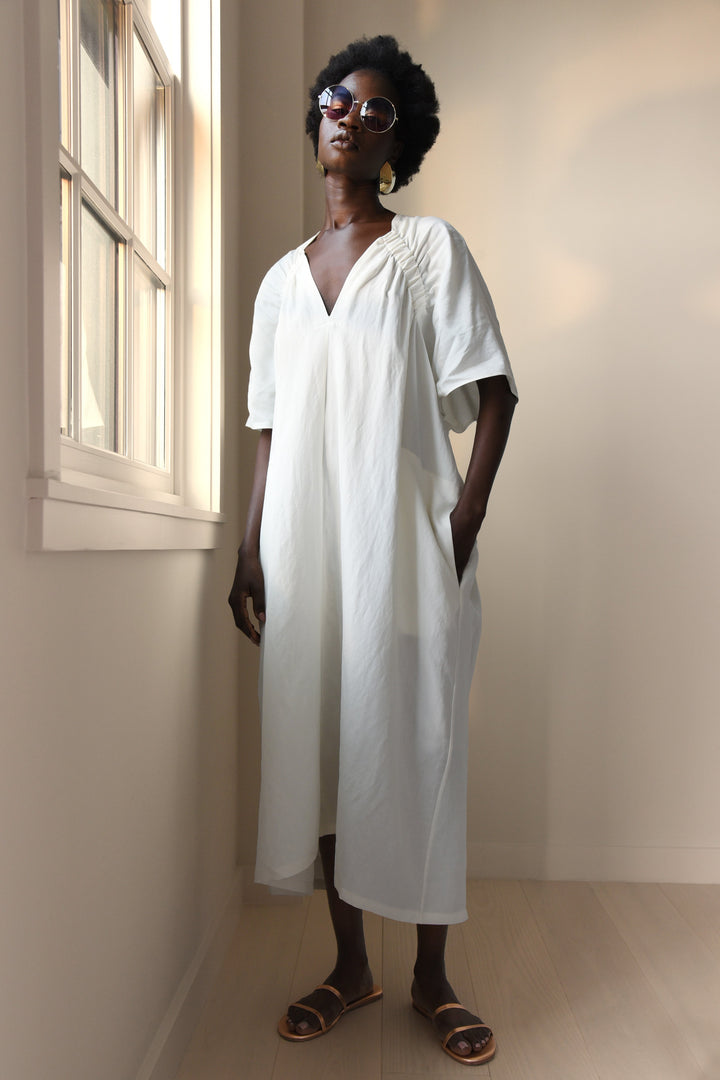 Nefas drapey dress