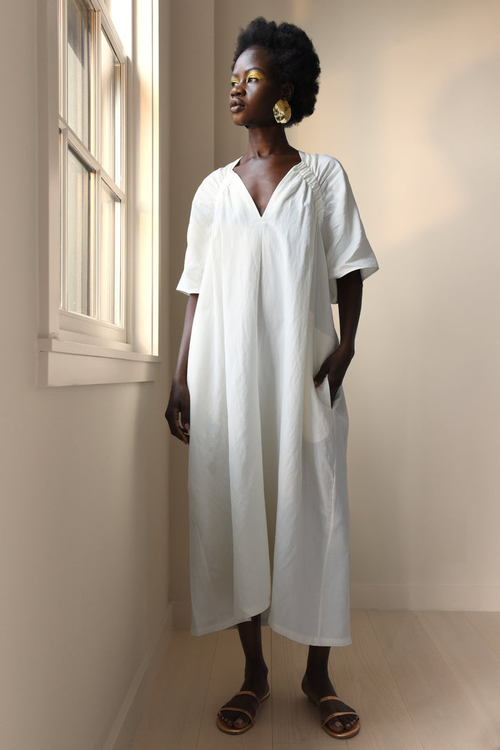 Nefas drapey dress