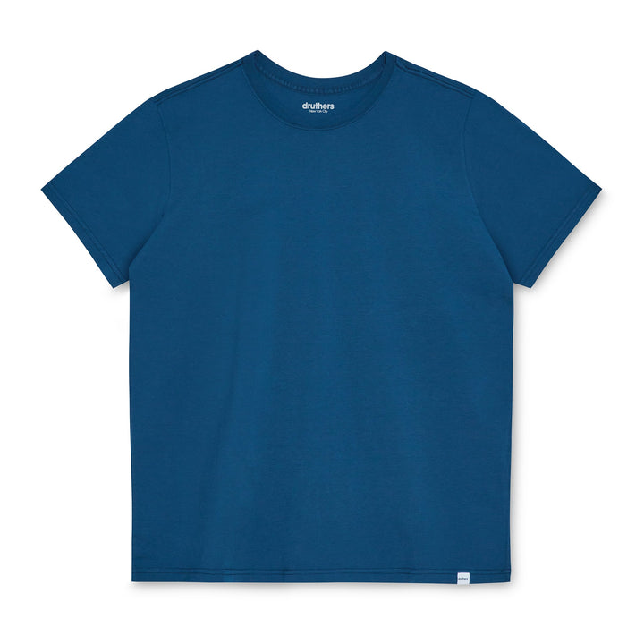Classic Organic Cotton T-Shirt - Dusty Indigo