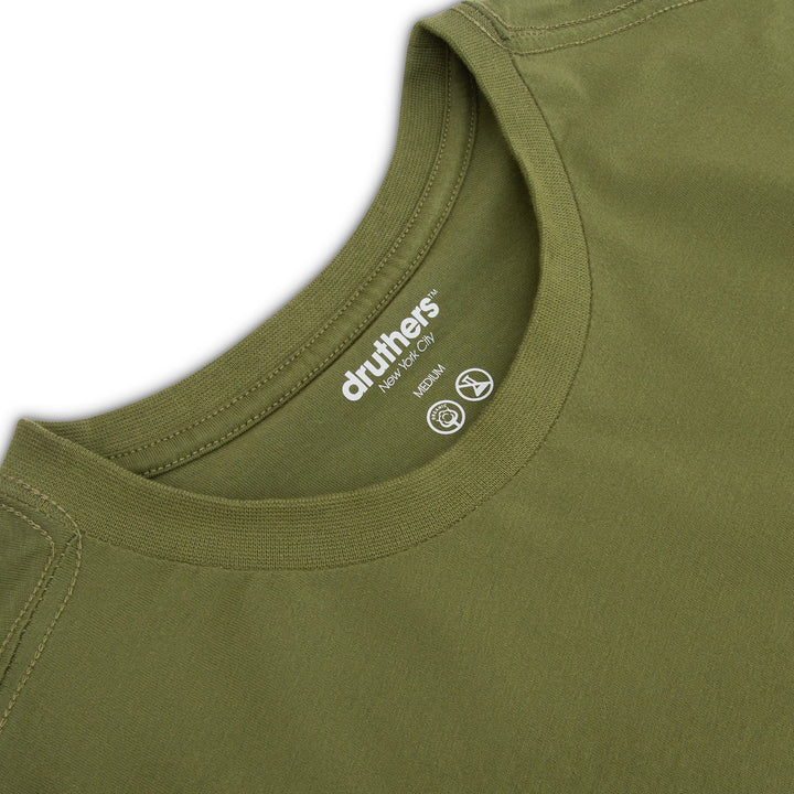 Classic Organic Cotton T-Shirt - Olive