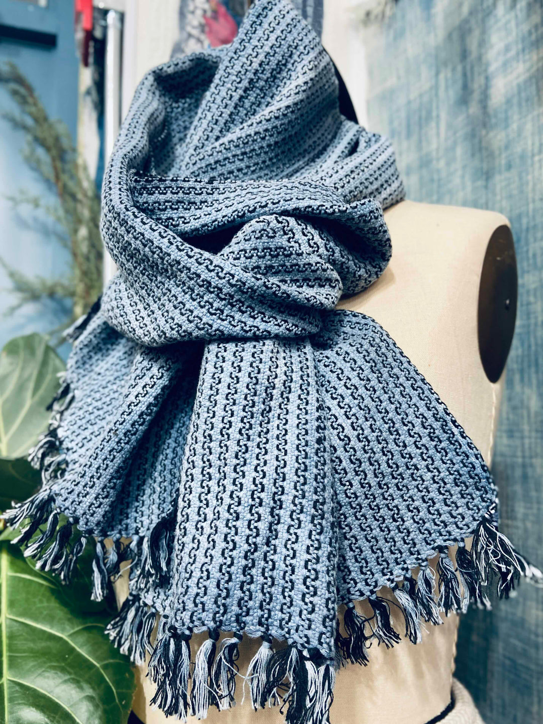 Deggu Cotton handwoven scarf