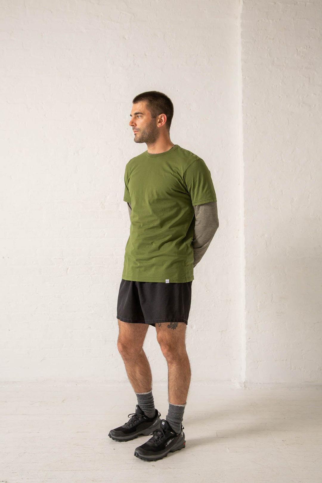 Classic Organic Cotton T-Shirt - Olive