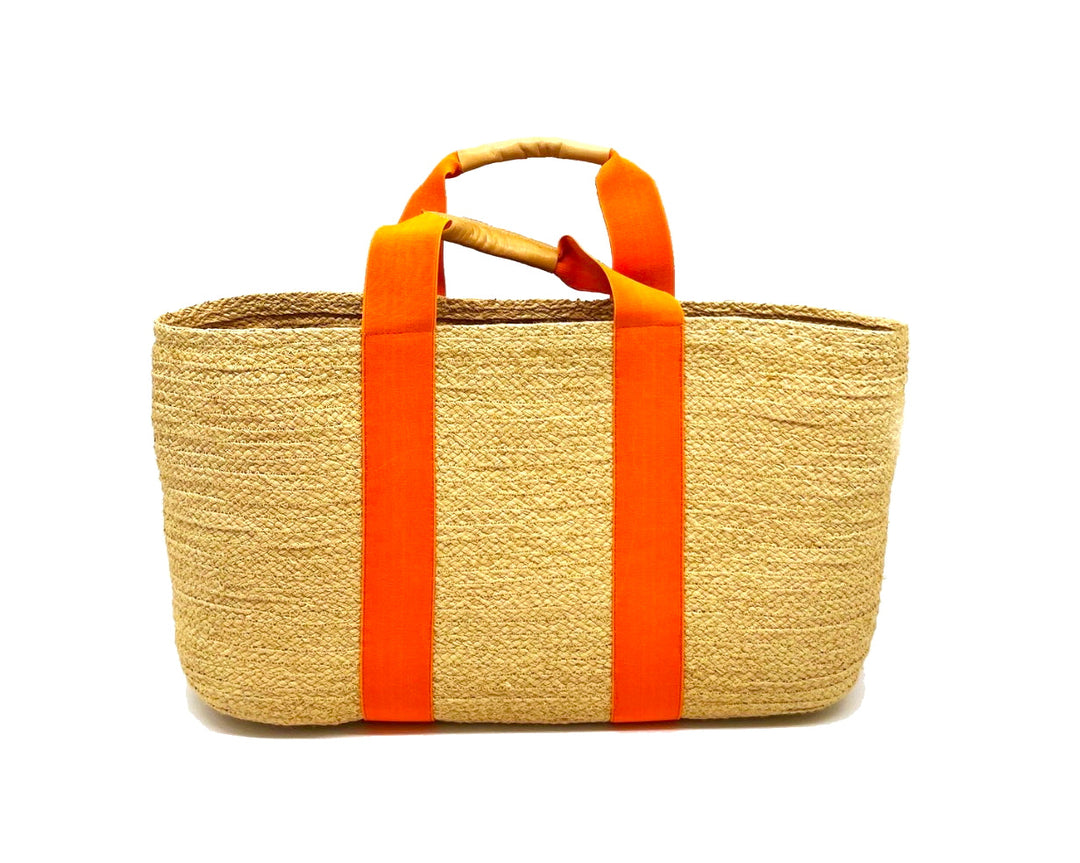 Dumpling raffia bag