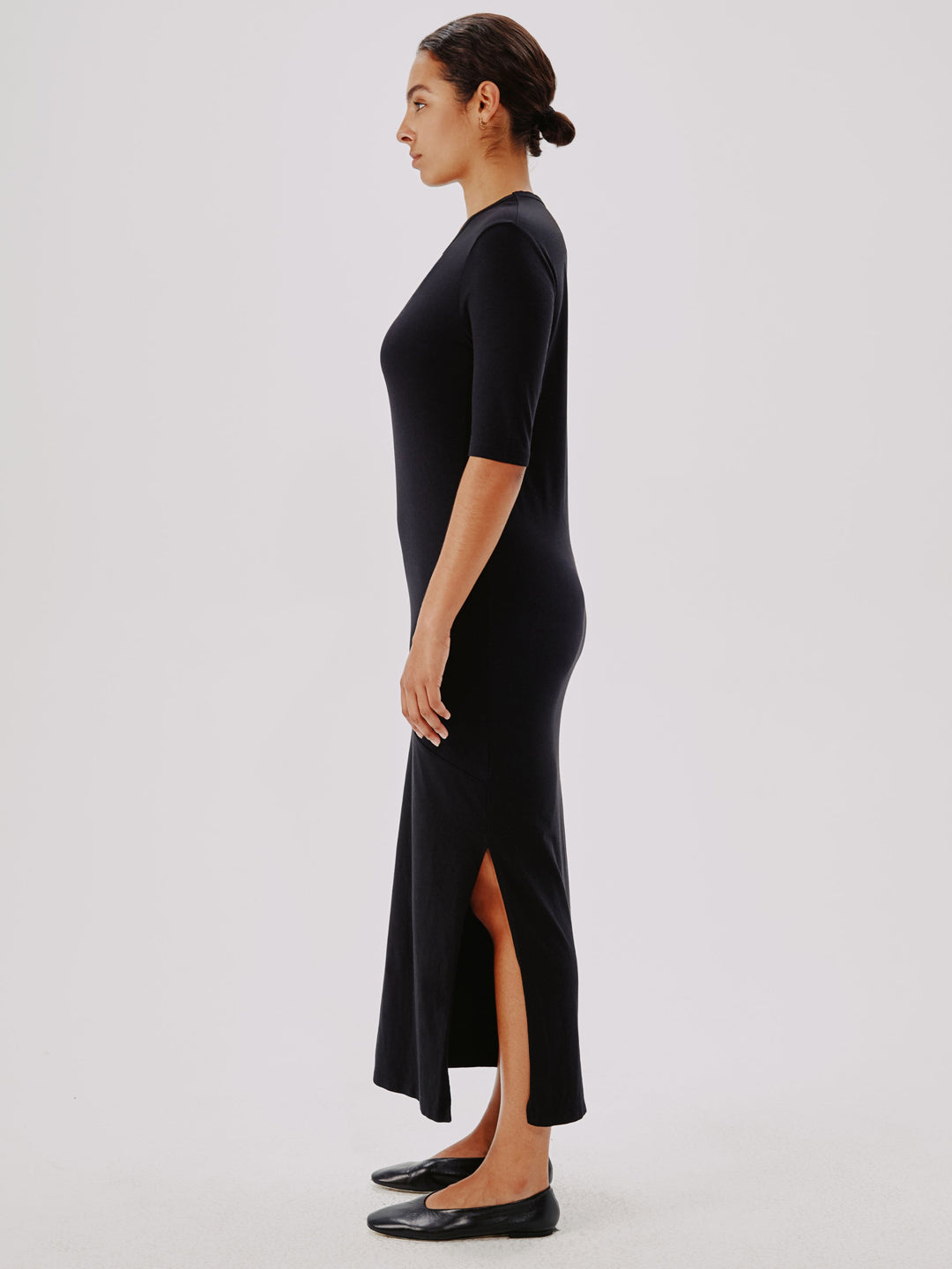 Elbow Sleeve Dress