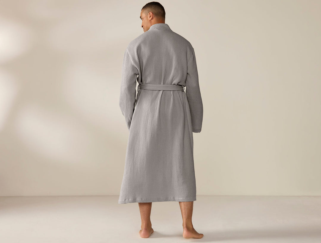 Unisex Organic Waffle Robe