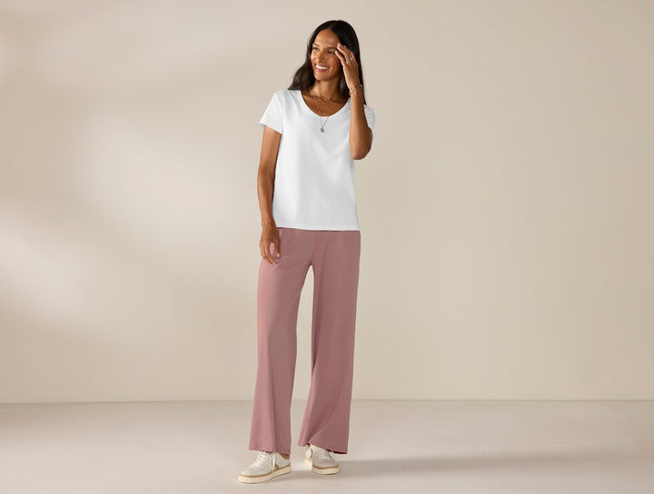 Women's Pima Organic Knit Tee
