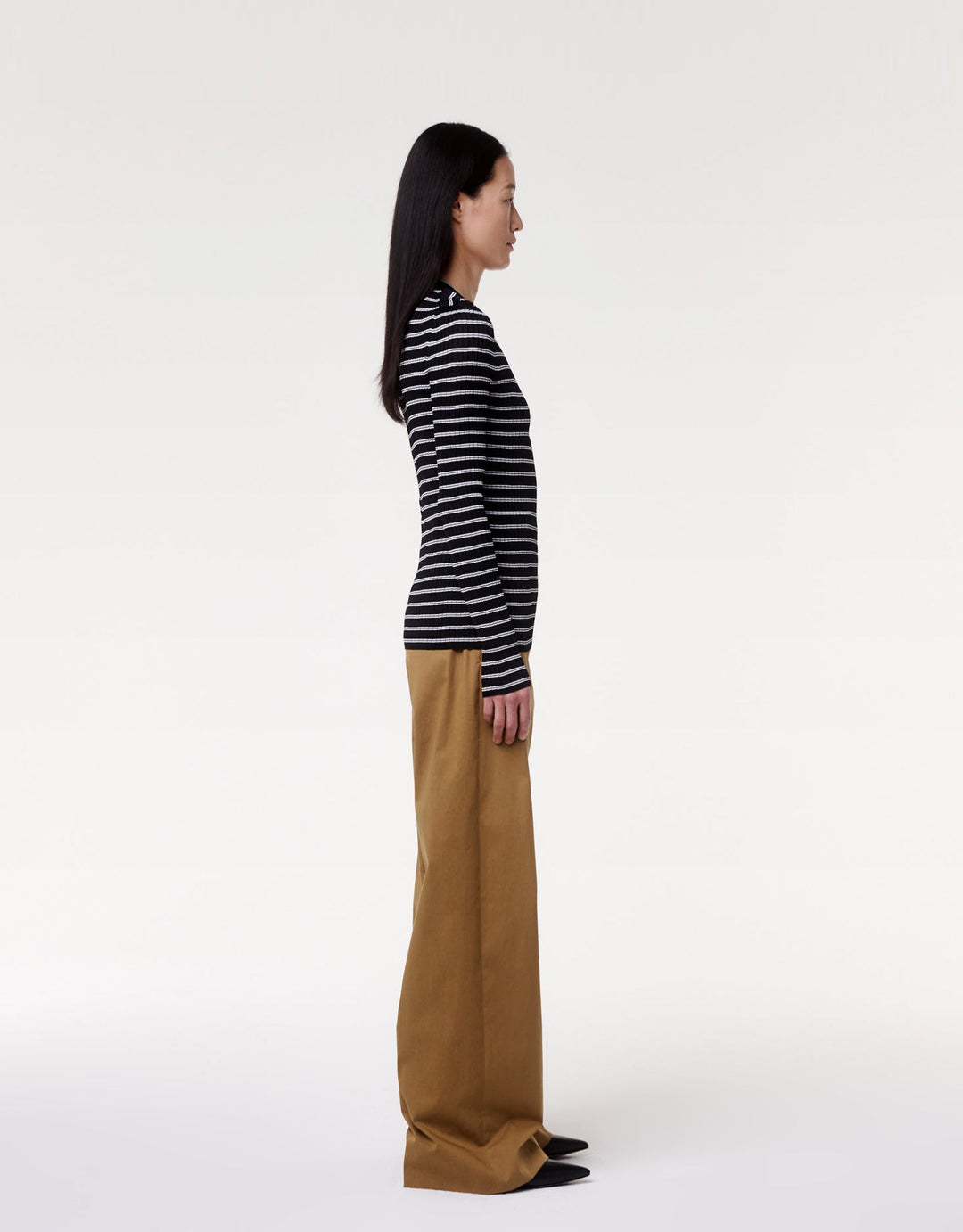 Fitted Long Sleeve Knit