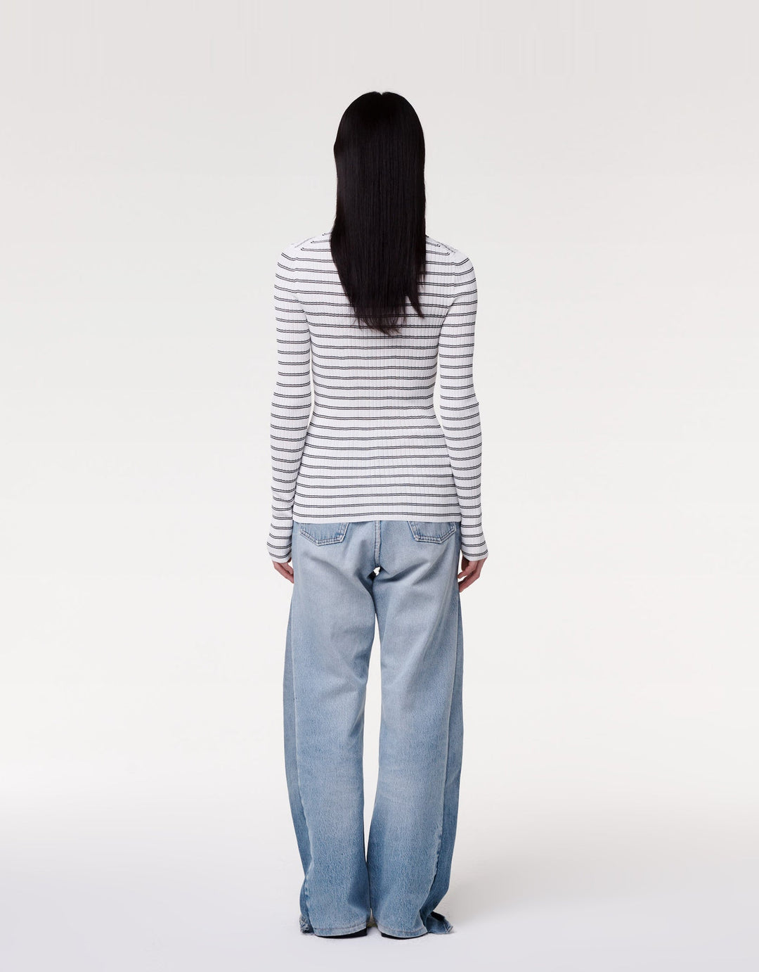 Fitted Long Sleeve Knit