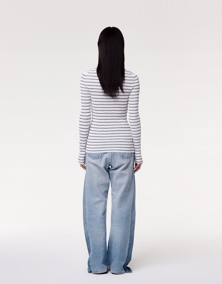 Fitted Long Sleeve Knit