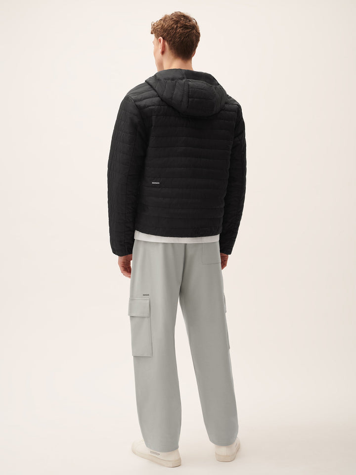 Mens Flower-Warmth Lite Jacket—Black
