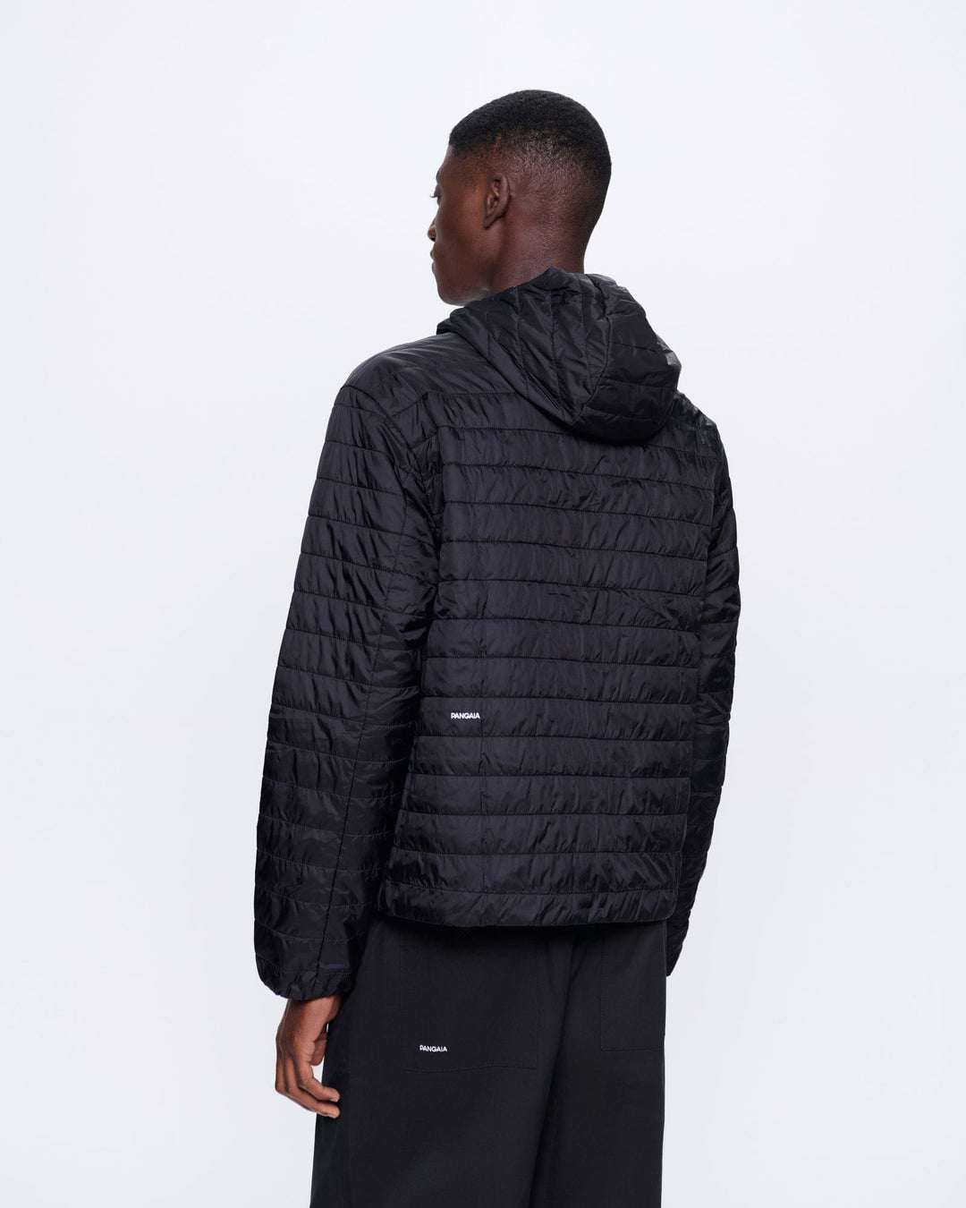 Mens Flower-Warmth Lite Jacket—Black