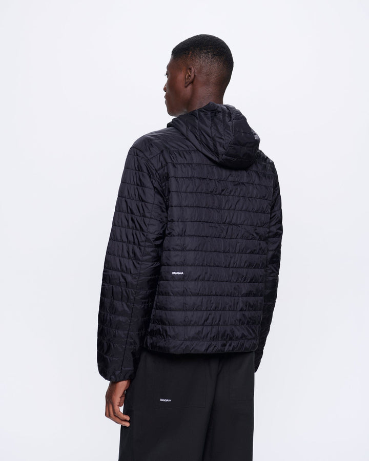 Mens Flower-Warmth Lite Jacket—Black