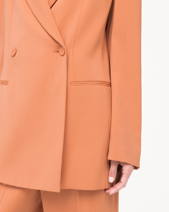 Fluid Double Breasted Jacket