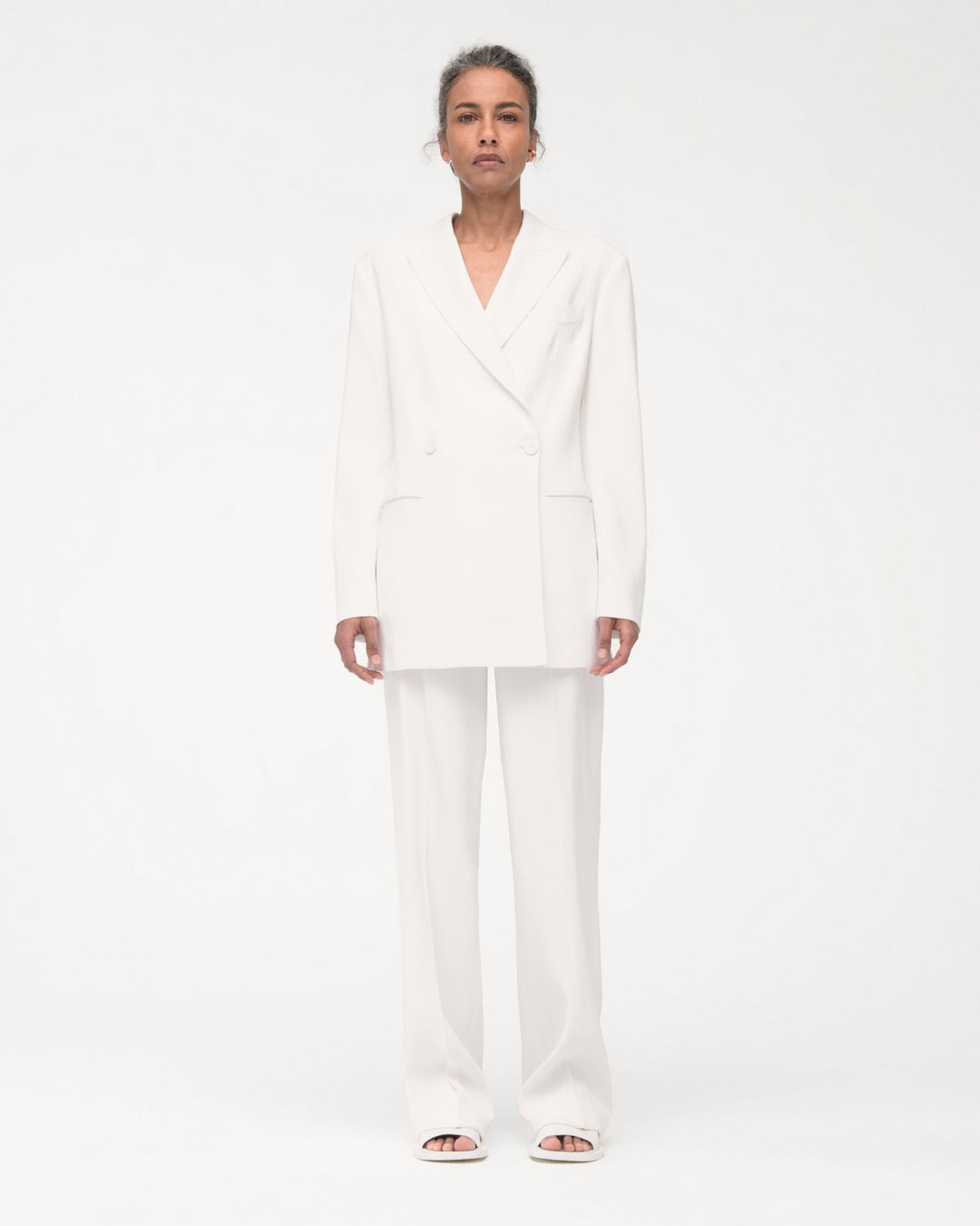 Fluid Double Breasted Jacket