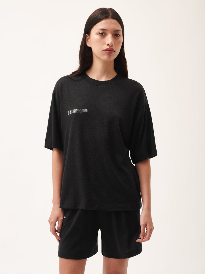 Womens DNA Frutfiber T-Shirt—black