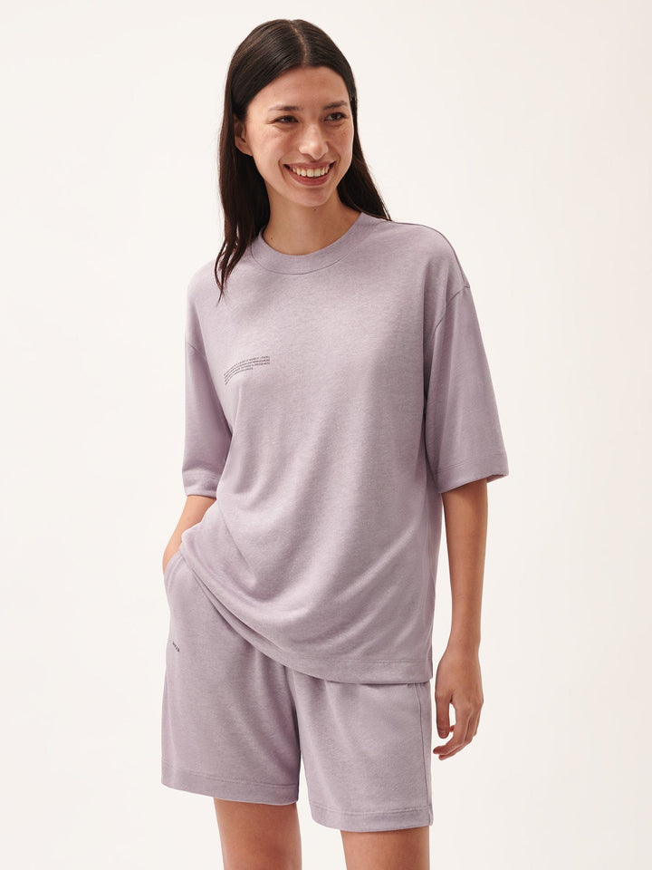 Womens DNA Frutfiber T-Shirt—raisin purple