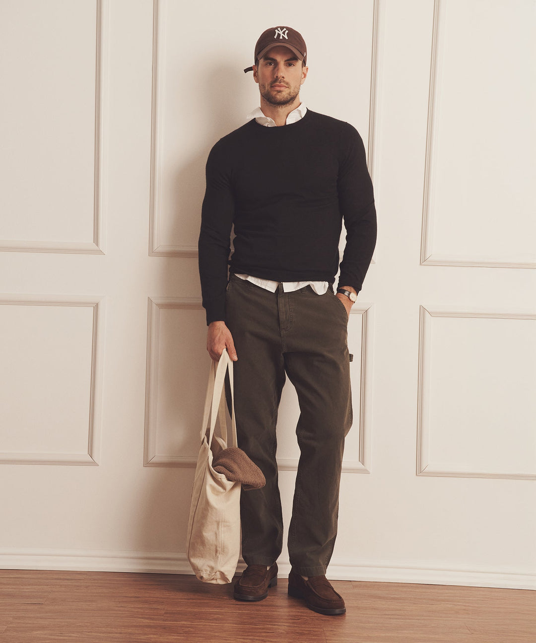 Super Fine Cashmere Long Sleeve Crewneck