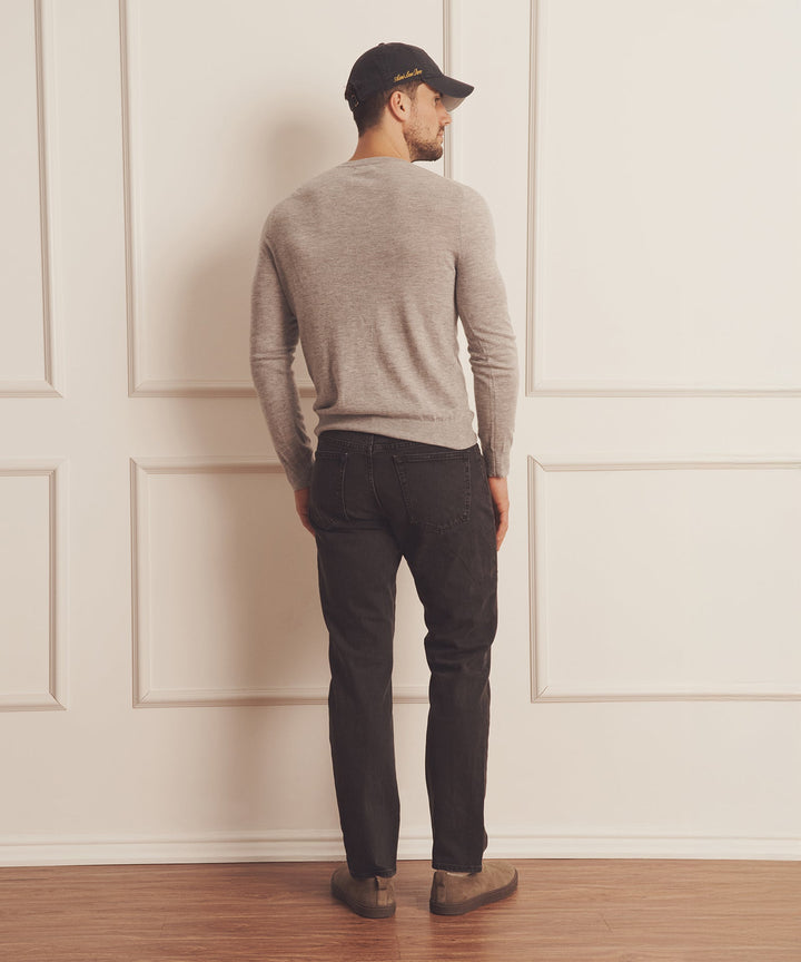 Super Fine Cashmere Long Sleeve Crewneck