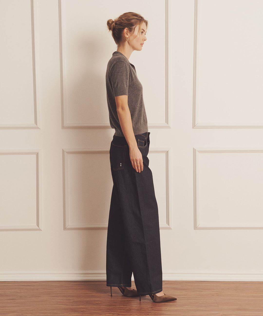 Super Fine Cashmere Short Sleeve Polo