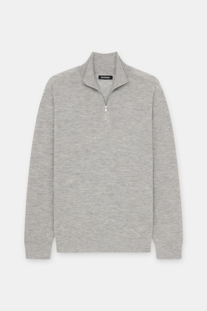 Super Fine Cashmere Quarter Zip