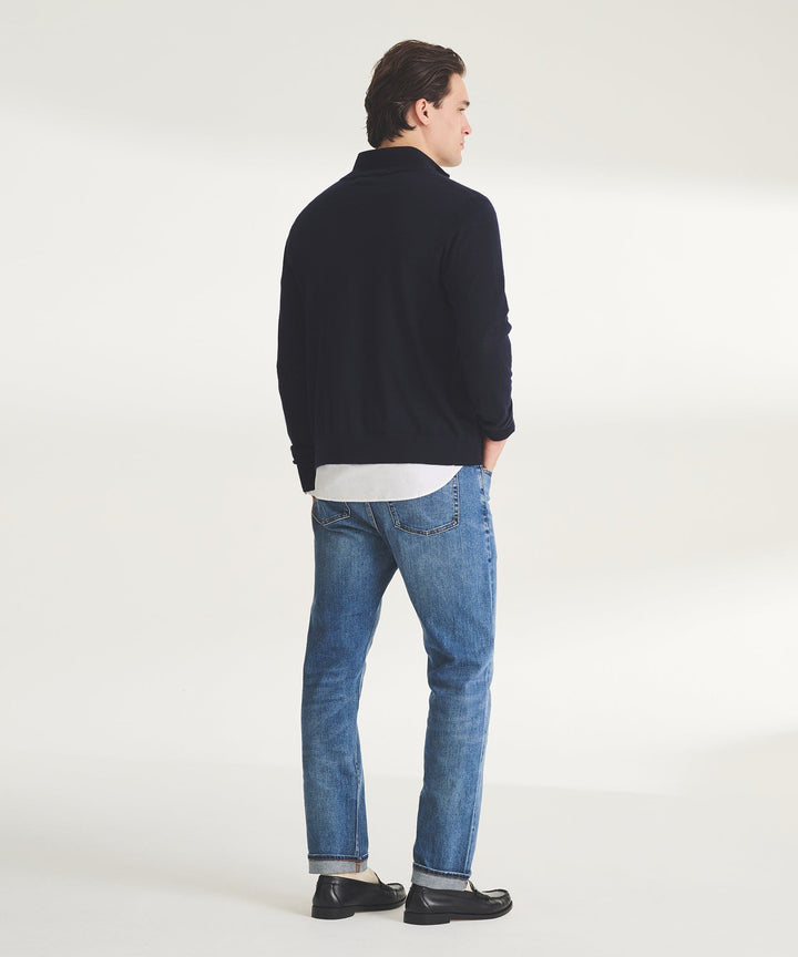 Super Fine Cashmere Zip Up