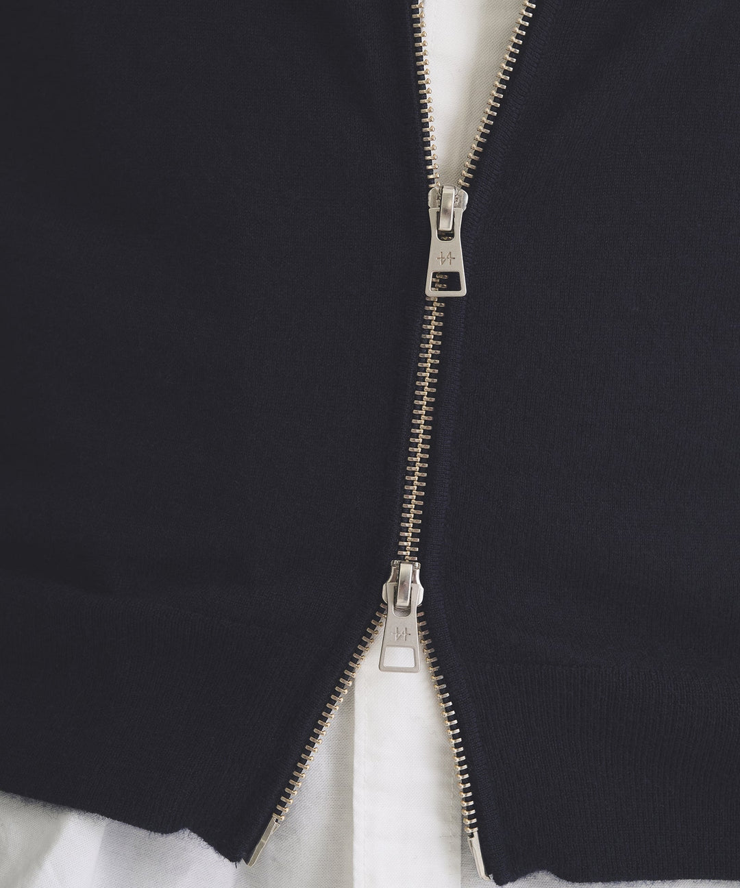Super Fine Cashmere Zip Up