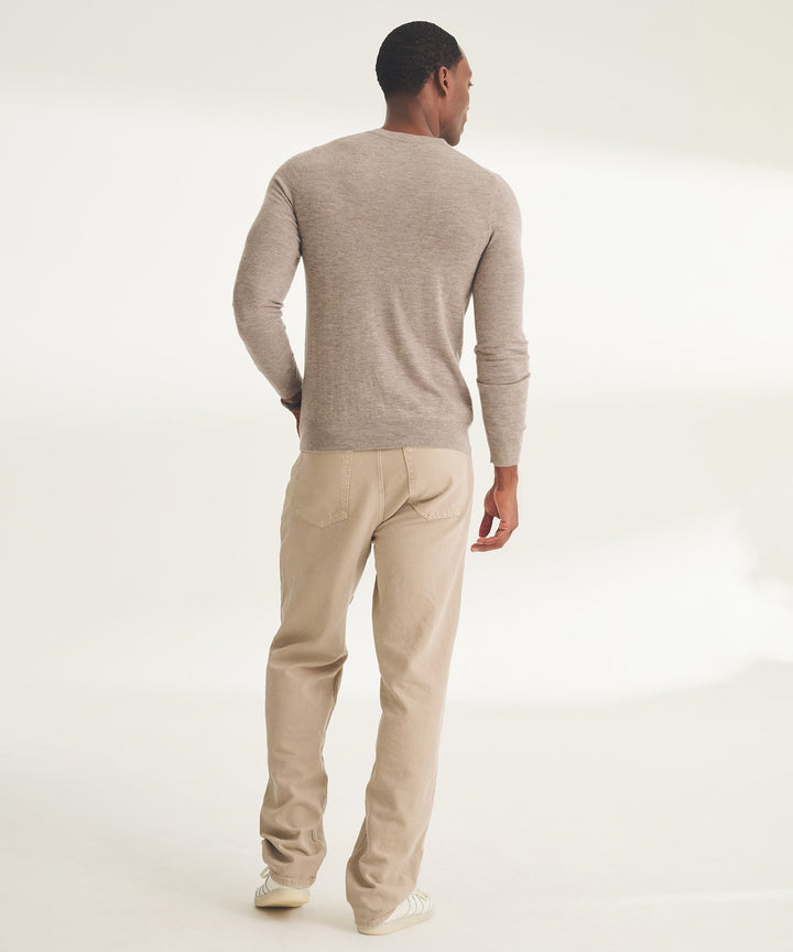 Super Fine Cashmere Long Sleeve Crewneck