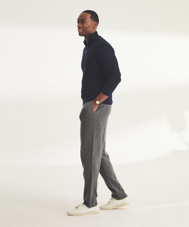 Super Fine Cashmere Quarter Zip
