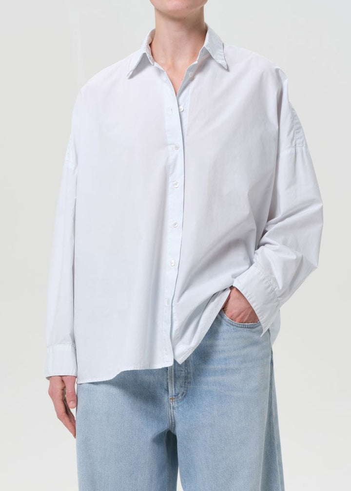 Roux Balloon Shirt in Hail