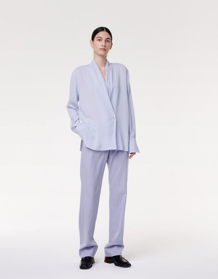 Gathered Neckline Blouse