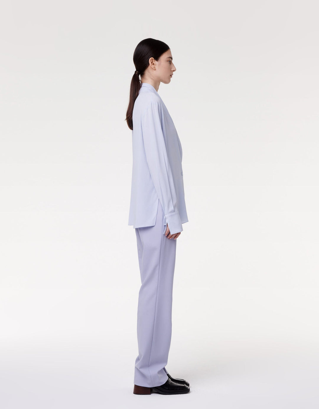 Gathered Neckline Blouse