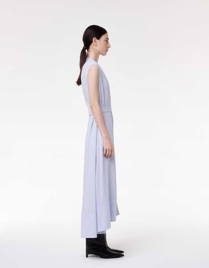 Gathered Neckline Dress