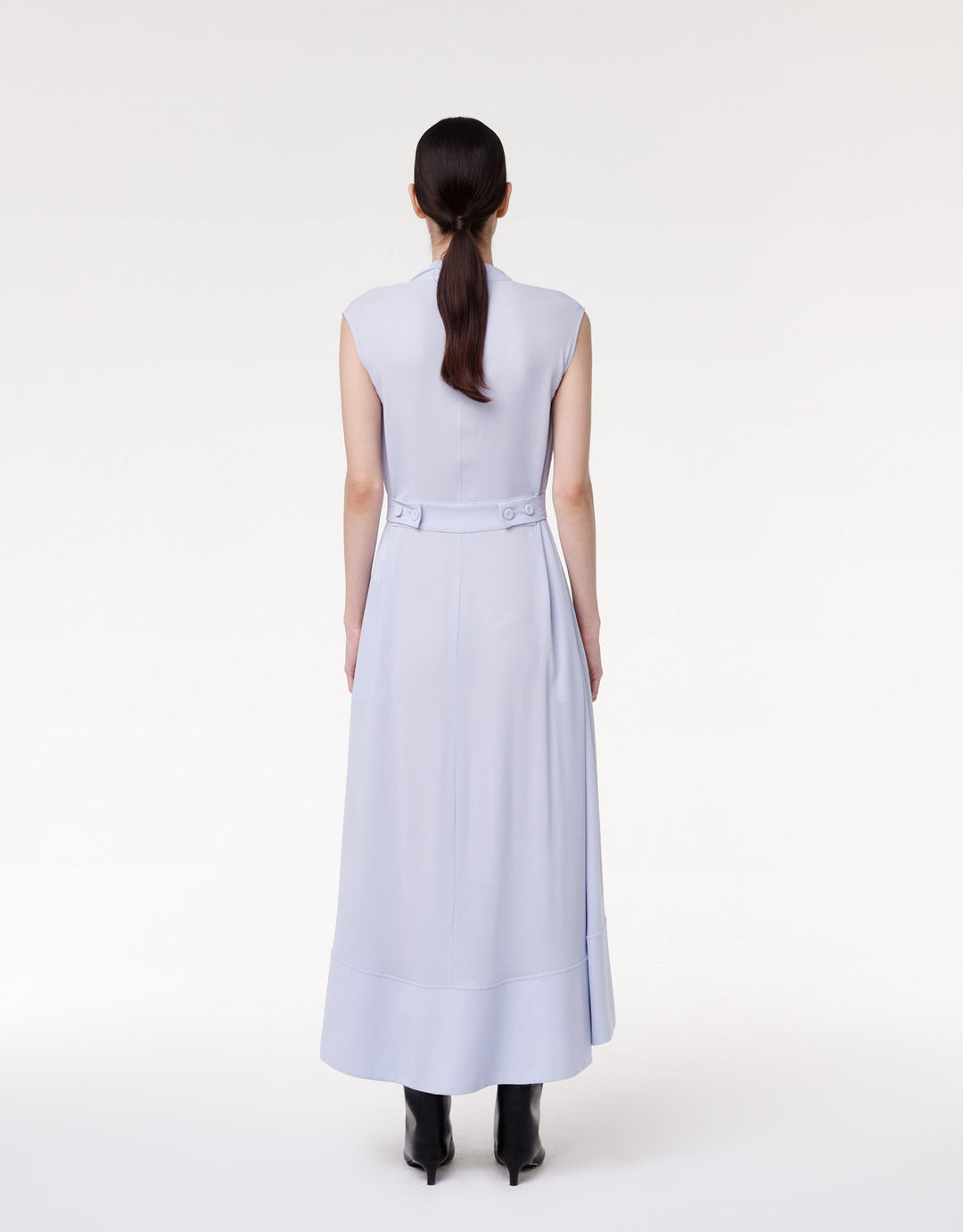 Gathered Neckline Dress