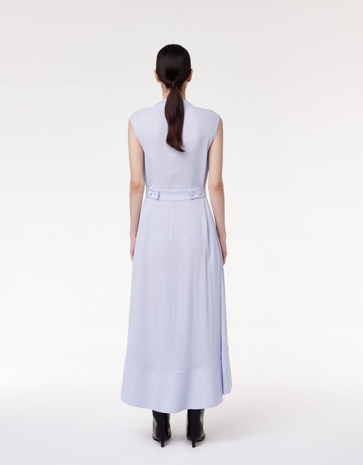 Gathered Neckline Dress