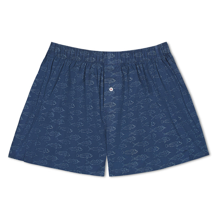 Organic Cotton School of Fish Boxer Short