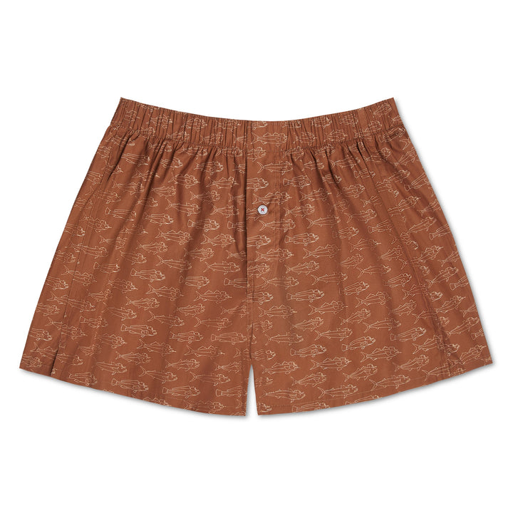 Organic Cotton School of Fish Boxer Short