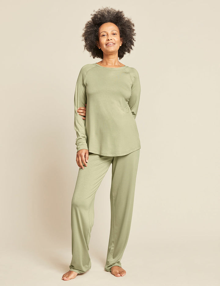 Goodnight Raglan Sleep Top - Sage
