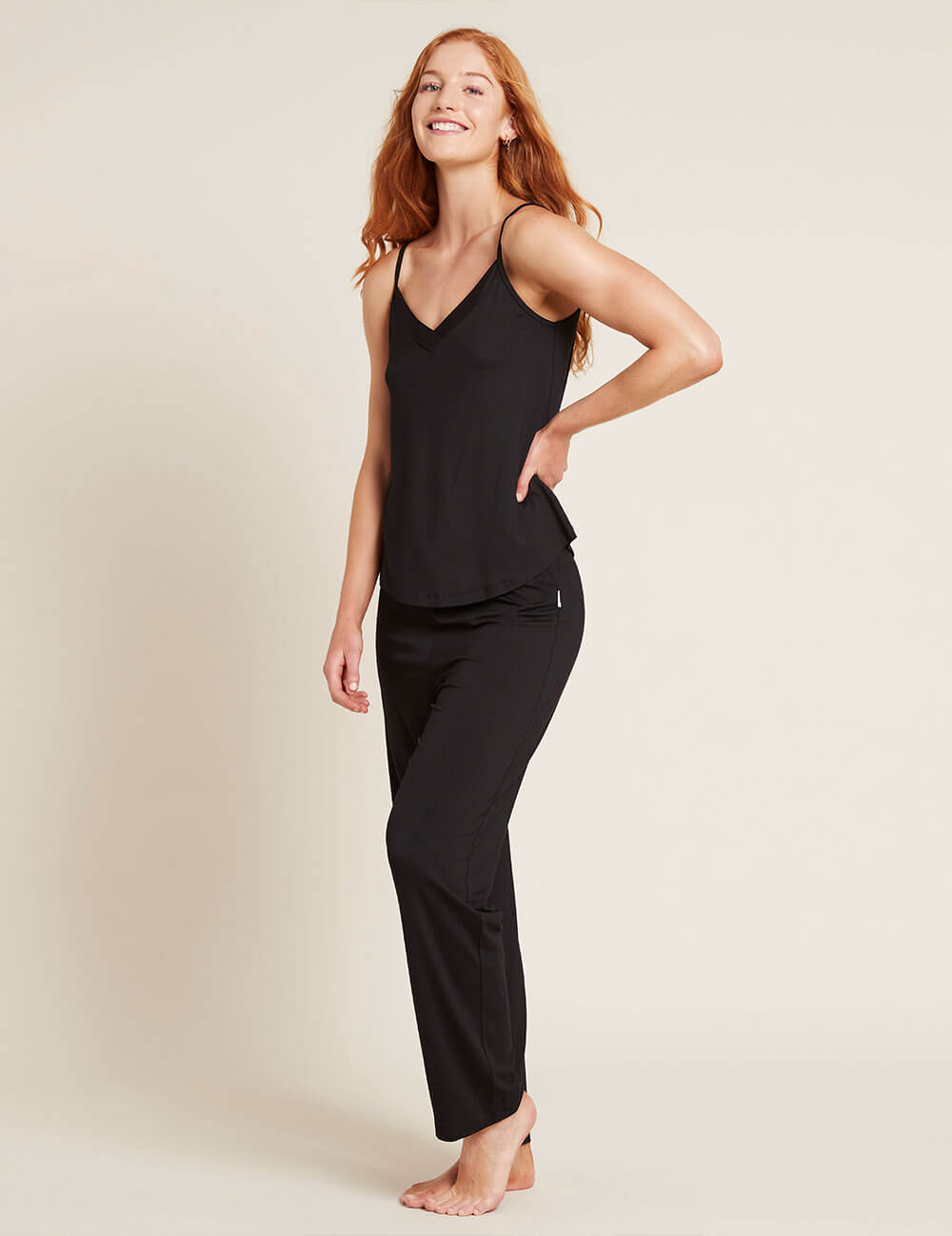 Goodnight Sleep Cami - Black
