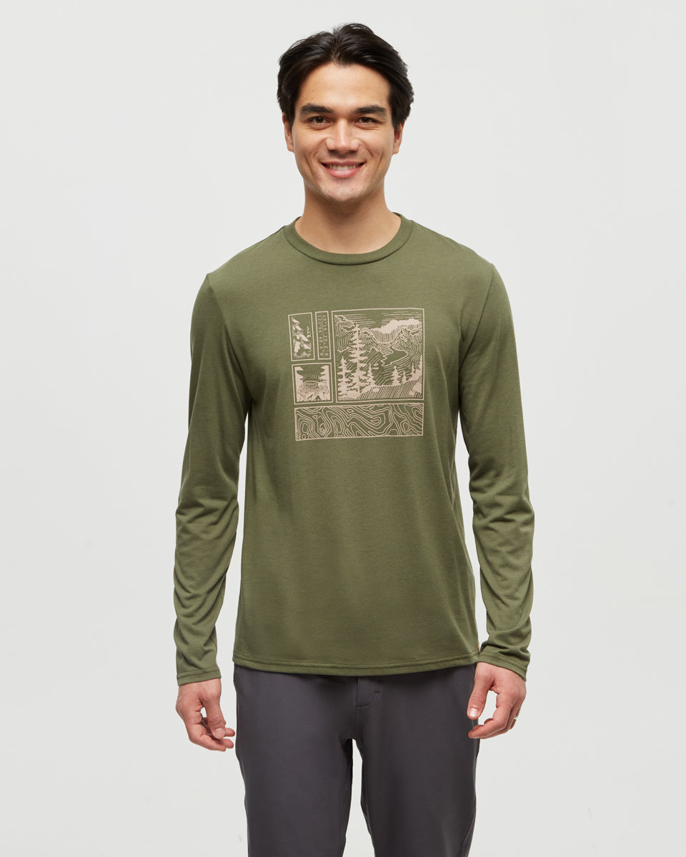 Topography Stamp Longsleeve