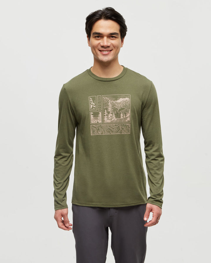 Topography Stamp Longsleeve