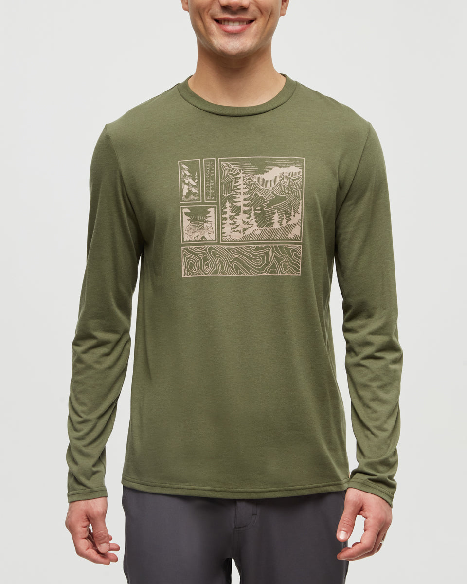 Topography Stamp Longsleeve