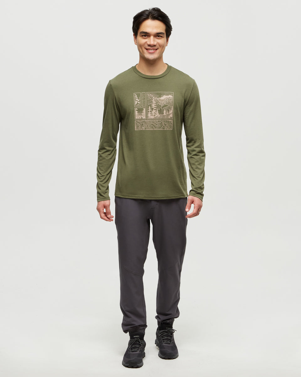 Topography Stamp Longsleeve