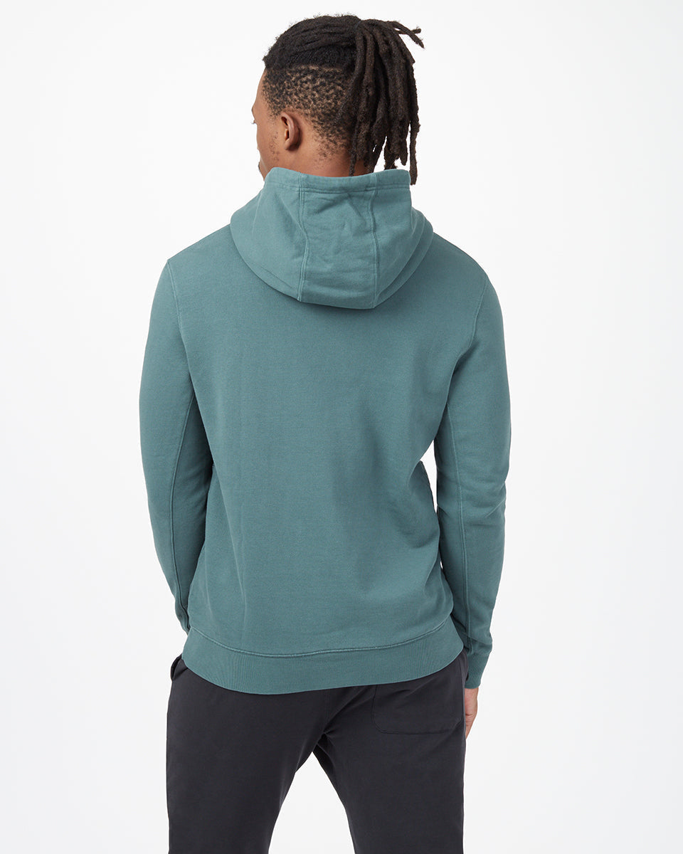 Organic French Terry Seamed Hoodie