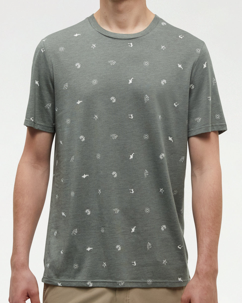 Seaforestation Print T-Shirt