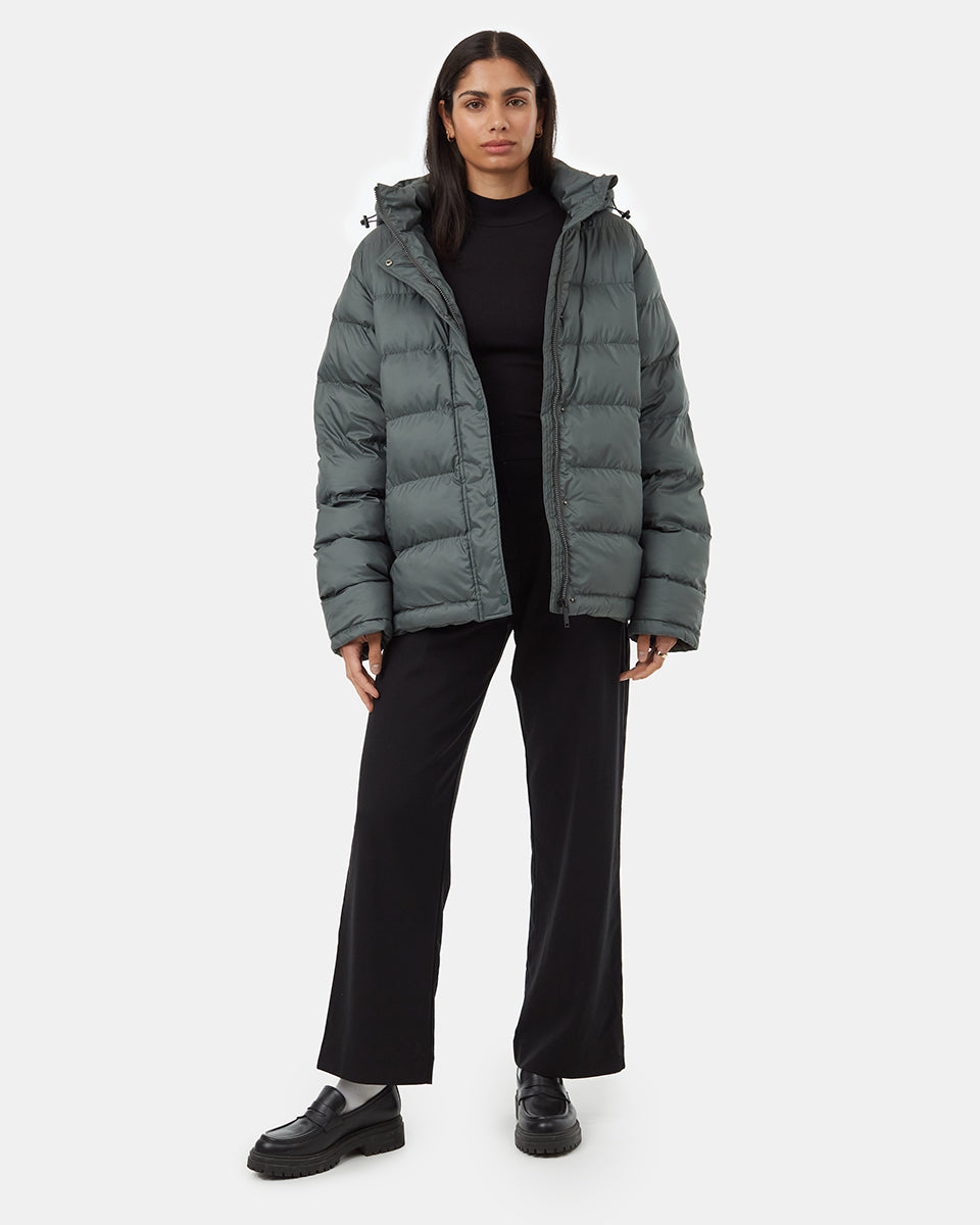 Ungendered Cloud Shell Mid-Length Puffer