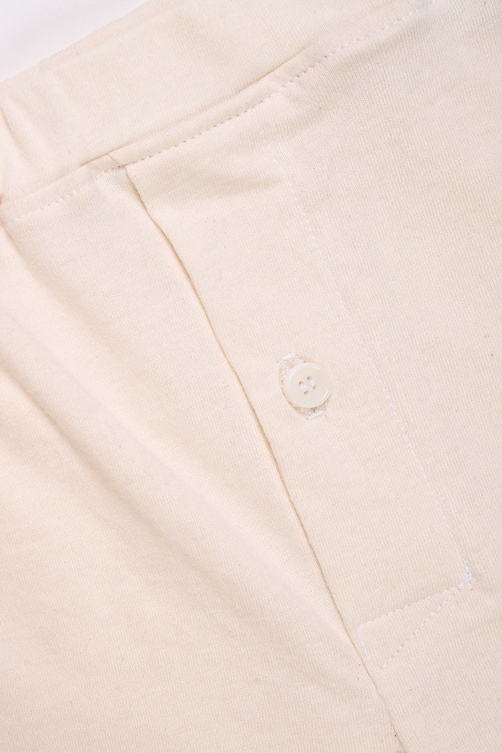 Women's Organic Cotton Boxers in Natural