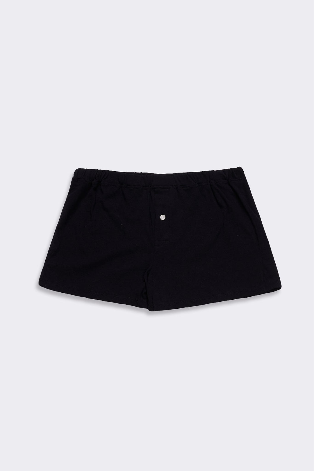 Women's Organic Cotton Boxers in Black